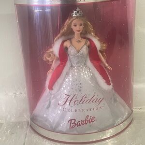 Mattel Holiday Celebration 2001 Barbie Doll